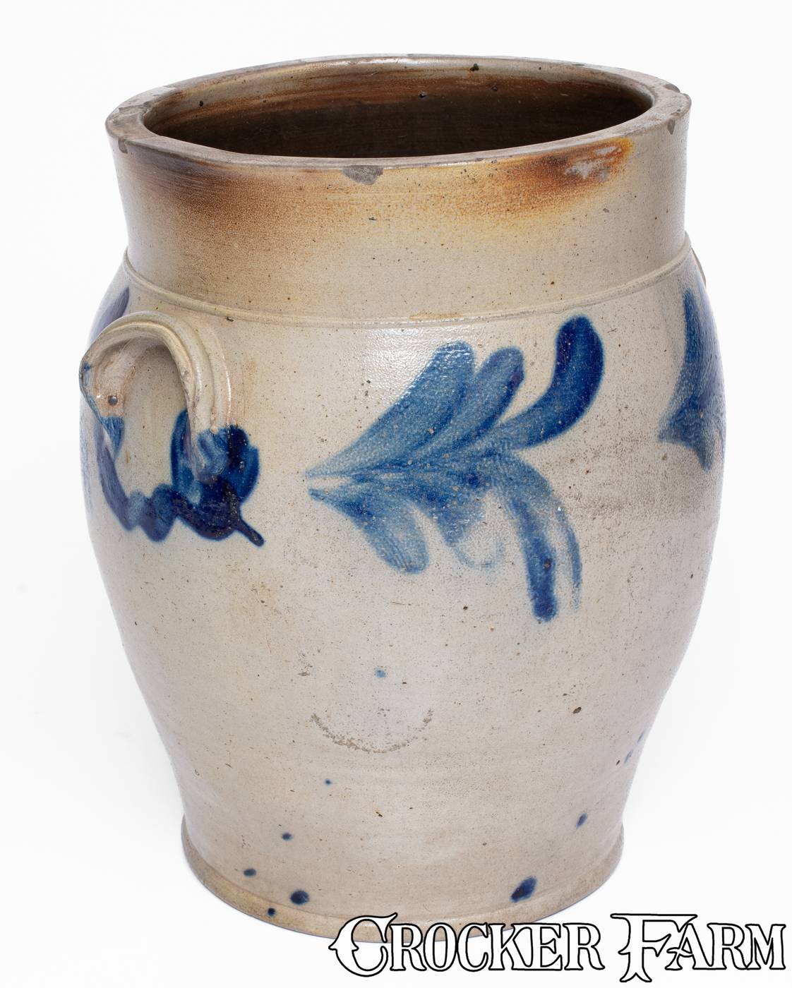 Exceedingly Rare Remmey, Philadelphia, PA Stoneware Jar w