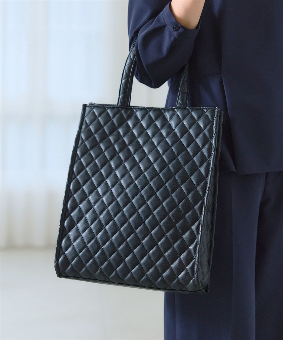 正解 縦型キルティングトート【CF/クロスファンクション】 CROSS