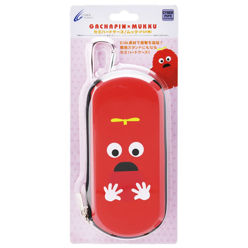 ガチャピン×ムック セミハードケース（PSP用）｜サイバーガジェット