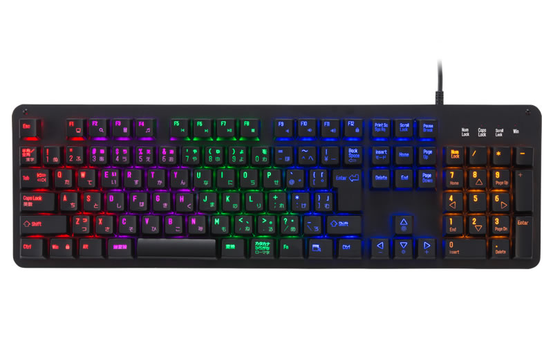 CYBER・ゲーミングキーボード（PS4／SWITCH用）｜サイバーガジェット