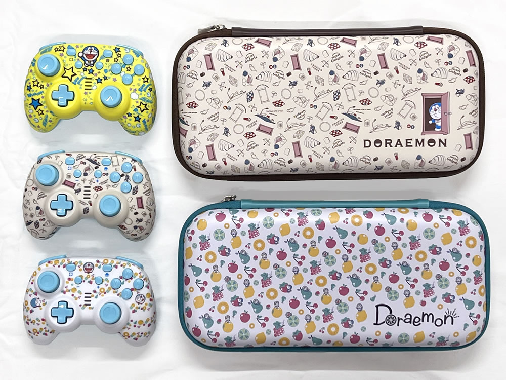 大人気キャラクター「ドラえもん」のSwitch用アイテムを紹介