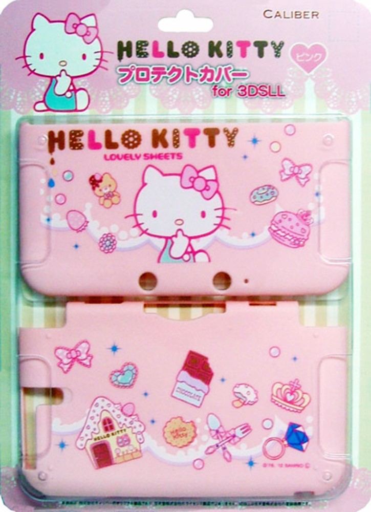 3DSLL用 プロテクトカバー ハローキティ | 3DSLL用 周辺機器