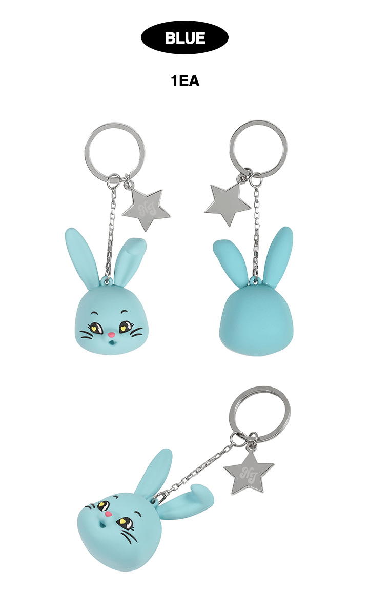 NEWJEANS BUNNIES CLUB TOKKI KEYRING - A-KPOP