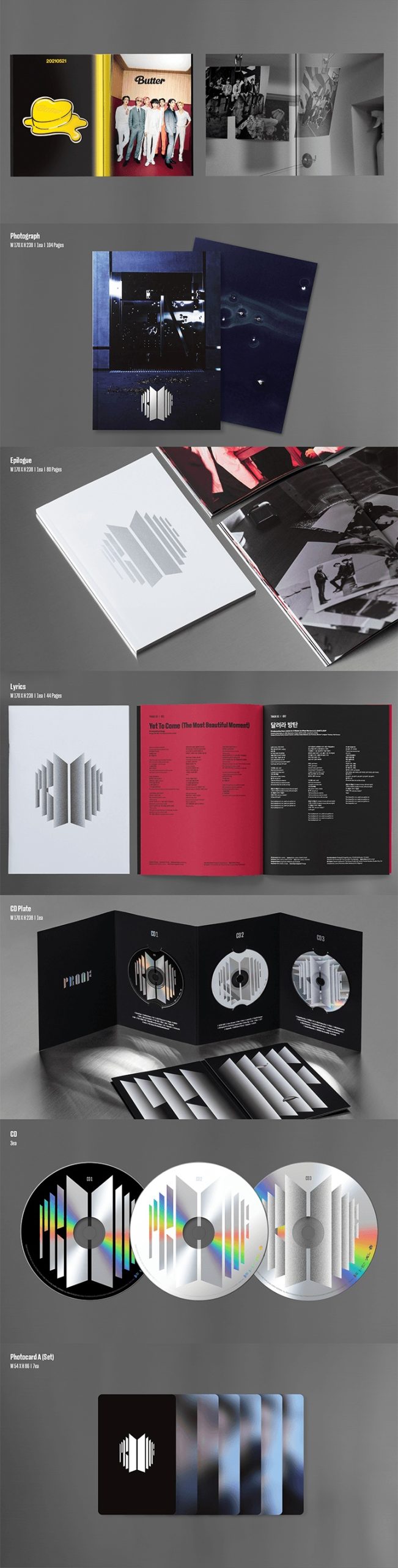 BTS PROOF STANDARD EDITION - A-KPOP