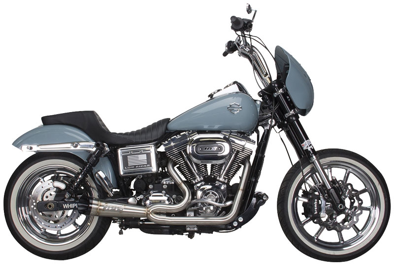 COMP-S SHORTY 2in1 エキゾースト ステンレス - TWO BROTHERS RACING