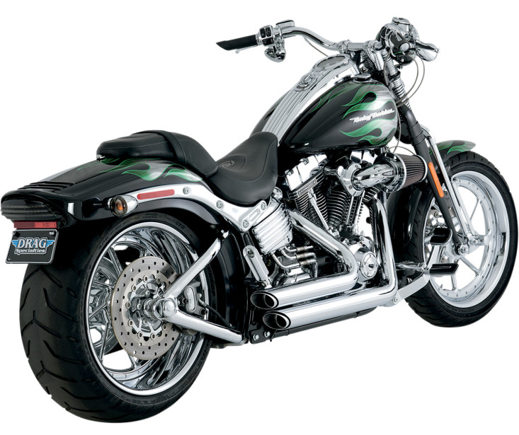 VANCE＆HINES ショートショット スタッガード クローム - VANCE＆HINES