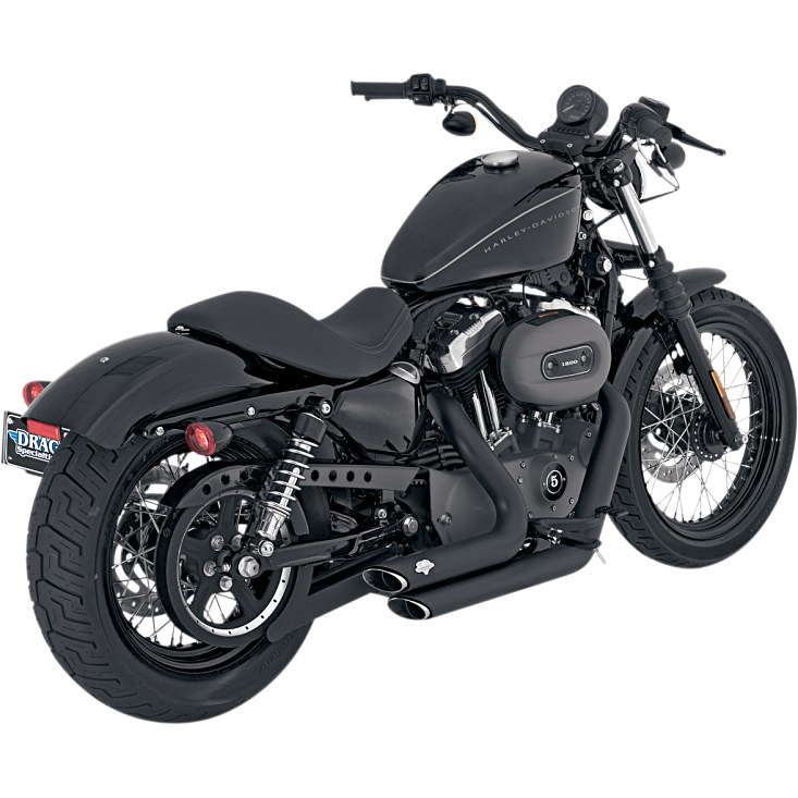 PCX搭載】VANCE＆HINES ショートショット スタッガード ブラック