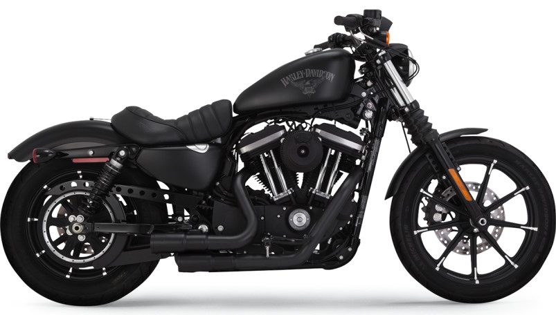 VANCE＆HINES MINI グレネード2in2 エキゾースト ブラック