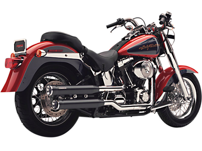 M8ソフテイル用 COBRA (コブラ)スリップオンマフラー M8ソフテイル