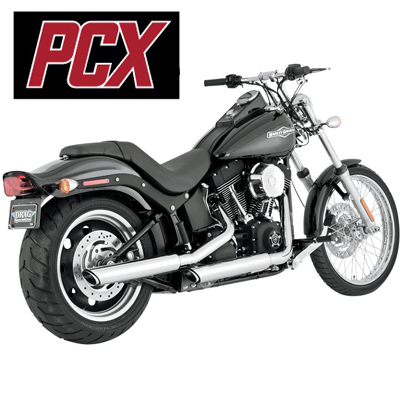 VANCE＆HINES ツインスラッシュ 3インチ スリップオンマフラー