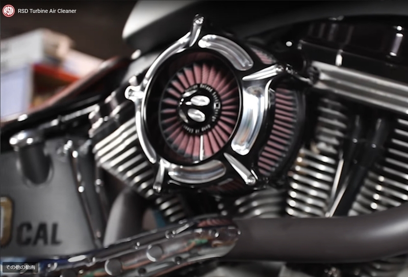 TURBINE エアクリーナー - ROLAND SANDS DESIGN | アンバーピース