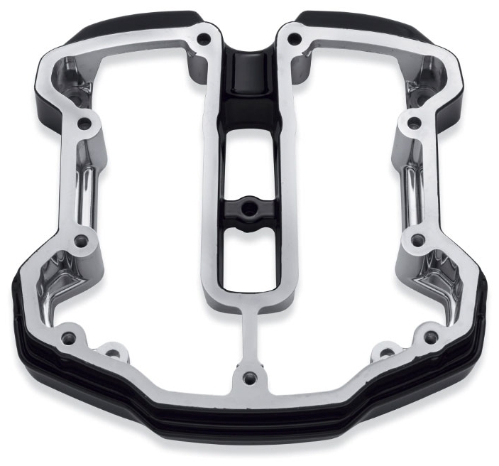 グロスブラック ロワーロッカーボックスカバー - Harley Davidson