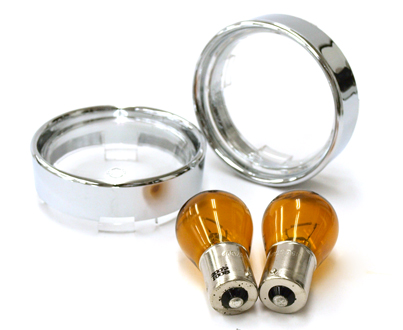 ブレットターンシグナルトリム・トリムリングスタイル - Harley