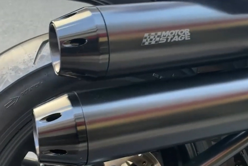 BPM V-SPEEDマフラー スポーツスターS用 - MOTOR STAGE | アンバーピース