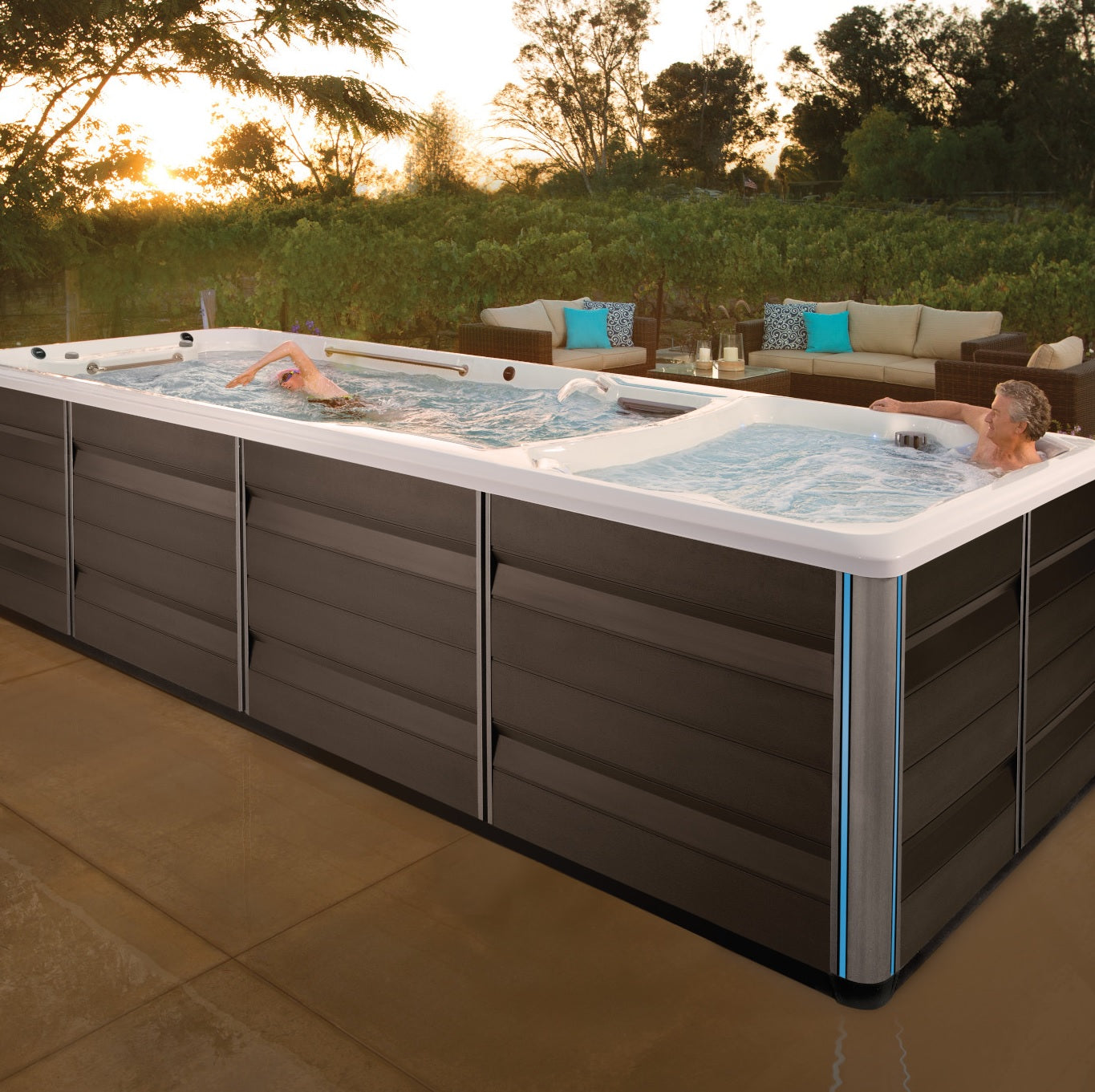 X2000 SwimCross Exercise System | Swim Spas | Lap Pools – American