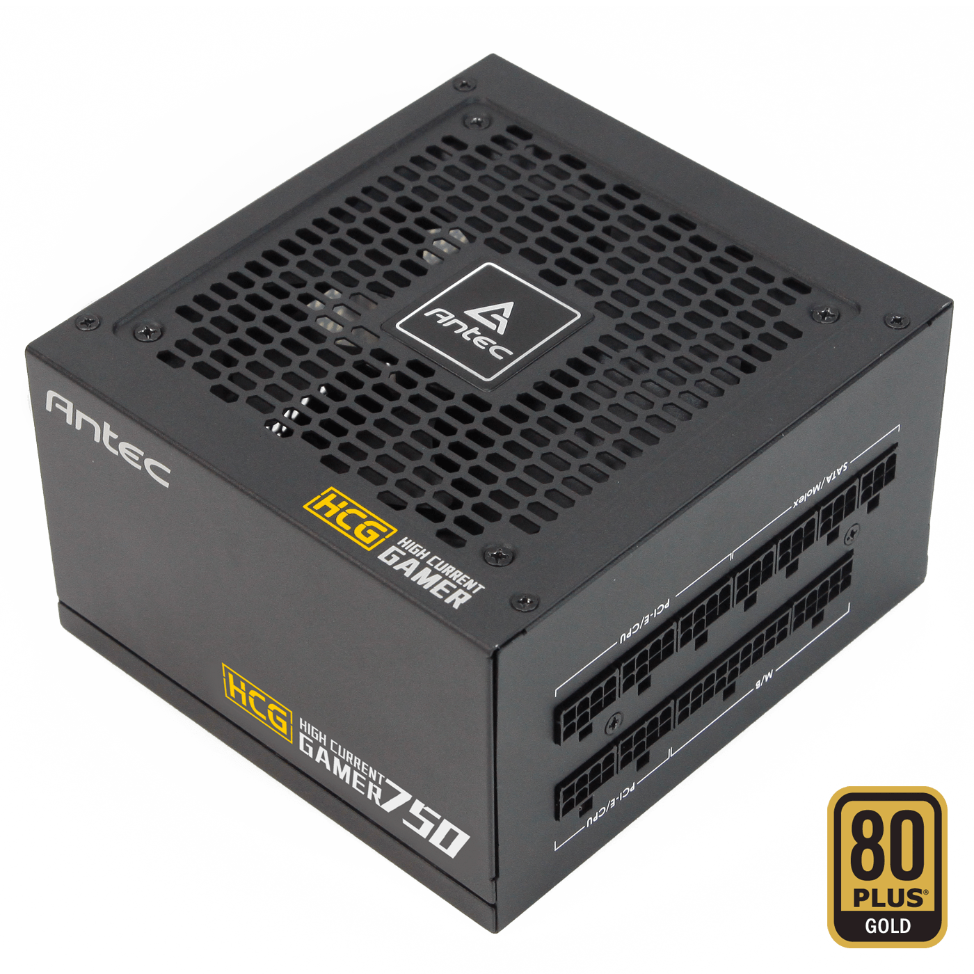 The HCG GOLD Best 750W psu is the 80 PLUS Gold Fully Modular PSU