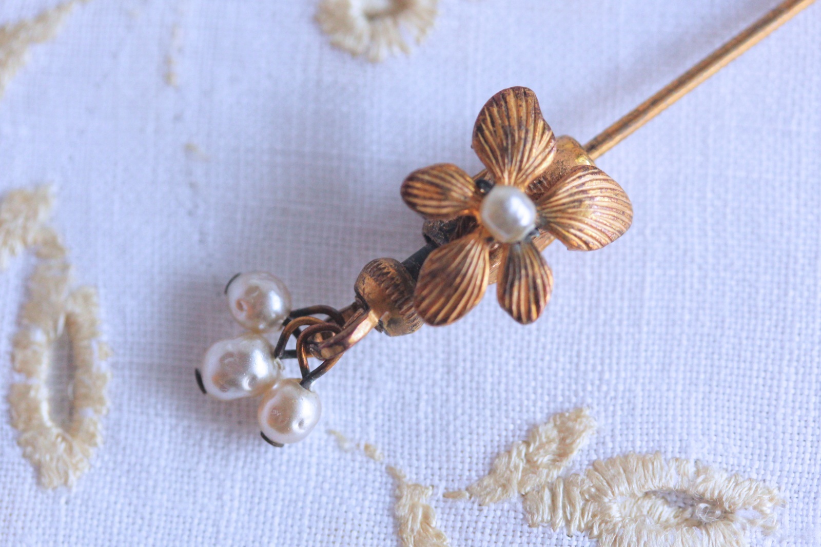 ミリアム・ハスケル ピンブローチ - Antiques Violetta