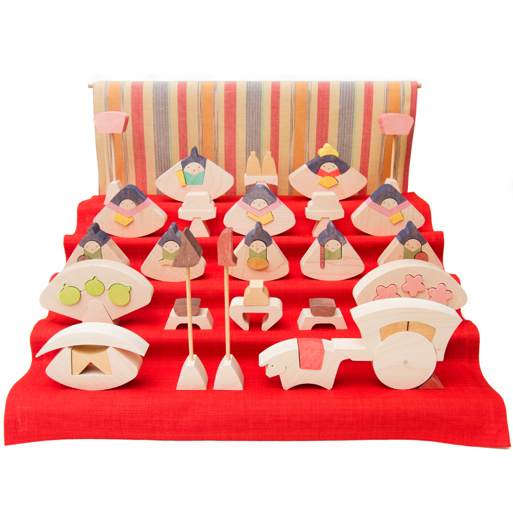 円びな五段飾り 【小黒三郎のひな人形】【KH372 Y】 | ANDCHILD