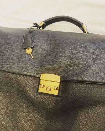 Felisi (フェリージ) 1997/6/LD+DS Leather Briefcase レザーブリーフ