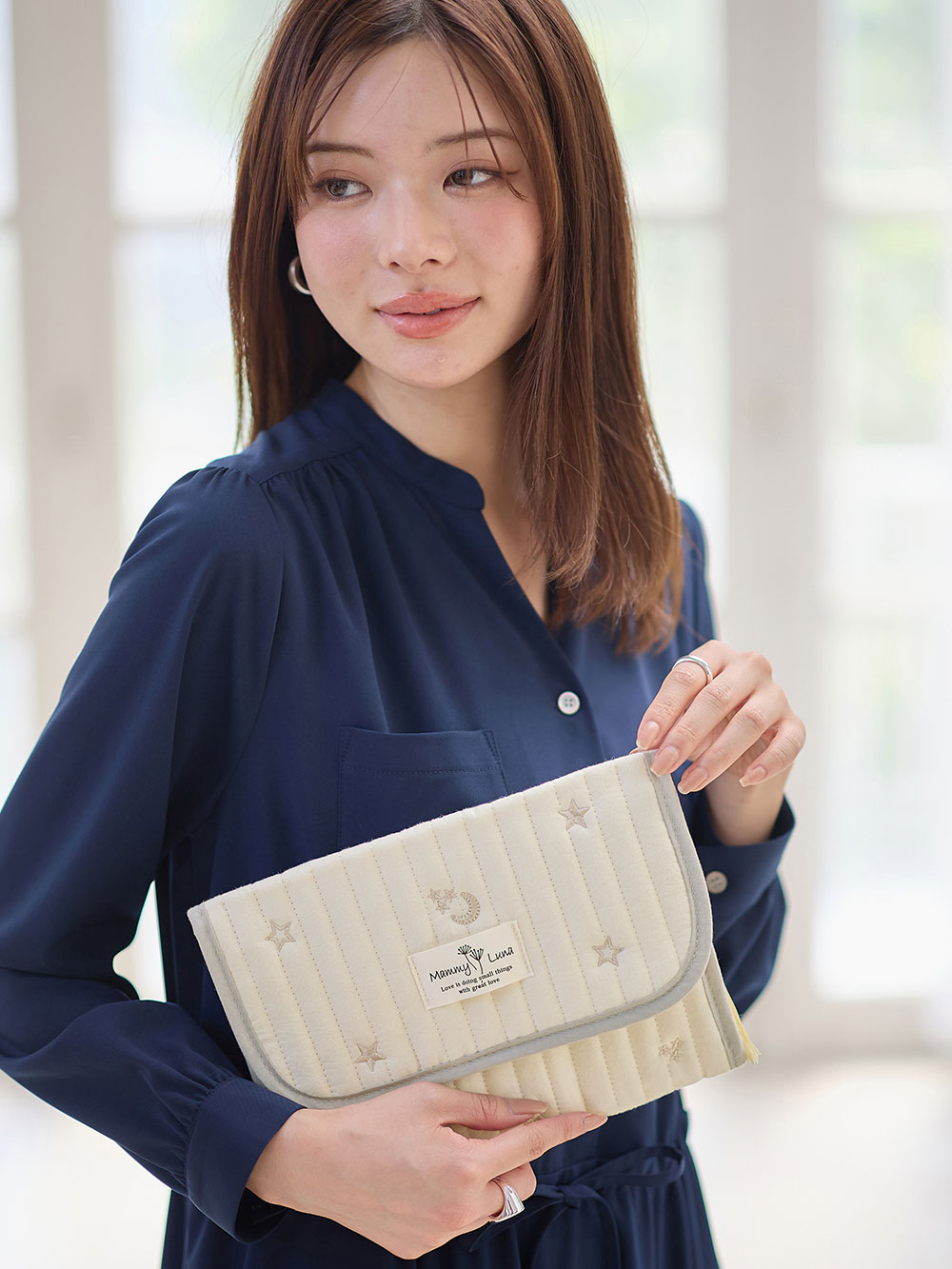 MAMMY LUNA】イブル ヌビキルト マルチケース 母子手帳ケース | 母子
