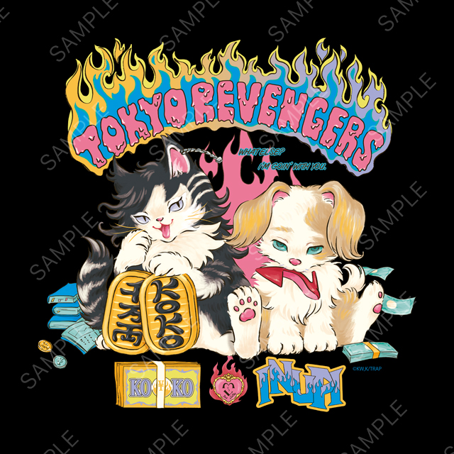 東京リベンジャーズ｜Ms LUTRAコラボ ビッグTシャツ（乾と九井）