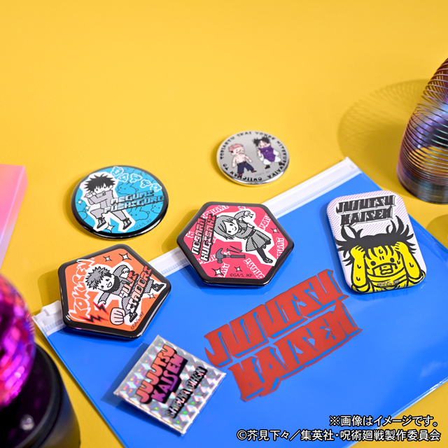 呪術廻戦｜缶バッジセット（虎杖・伏黒・釘崎・脹相）