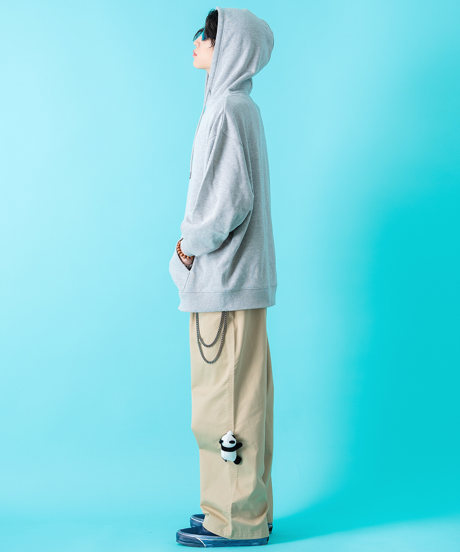 TEDDY ankoROCK ワイドチノパン / メンズ レディース ユニセックス