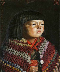 岸田劉生「毛糸肩掛せる麗子肖像」の買取・査定は美術のプロにお任せ