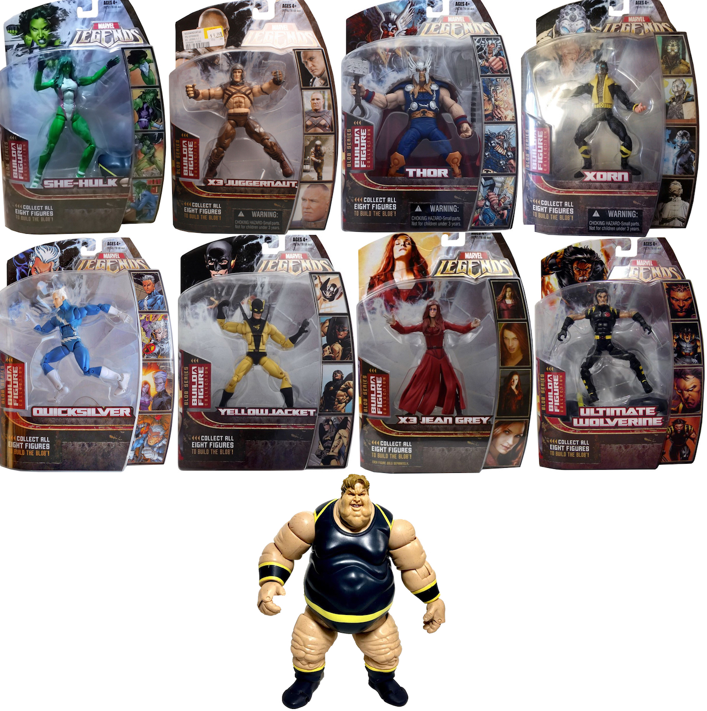 Marvel Legends Blob (BAF) Blob Build A Figure