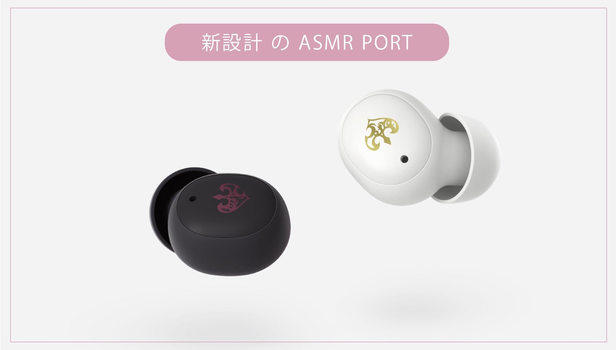 Final Audio ZE500 for ASMR Patra Edition Black White True Wireless