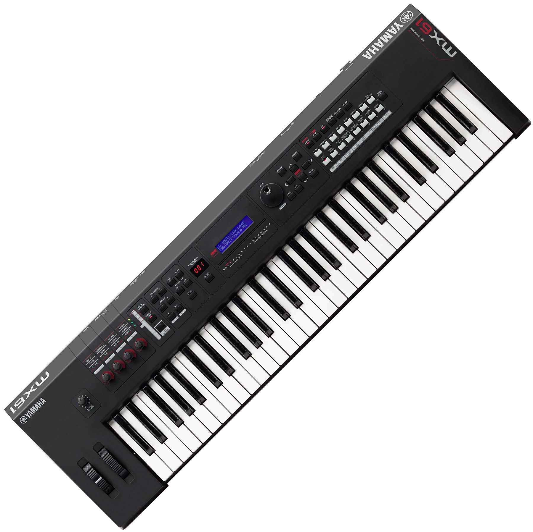 Yamaha MX61 BK 61-Key Music Synthesizer-Black mx-61-bk - Canada's