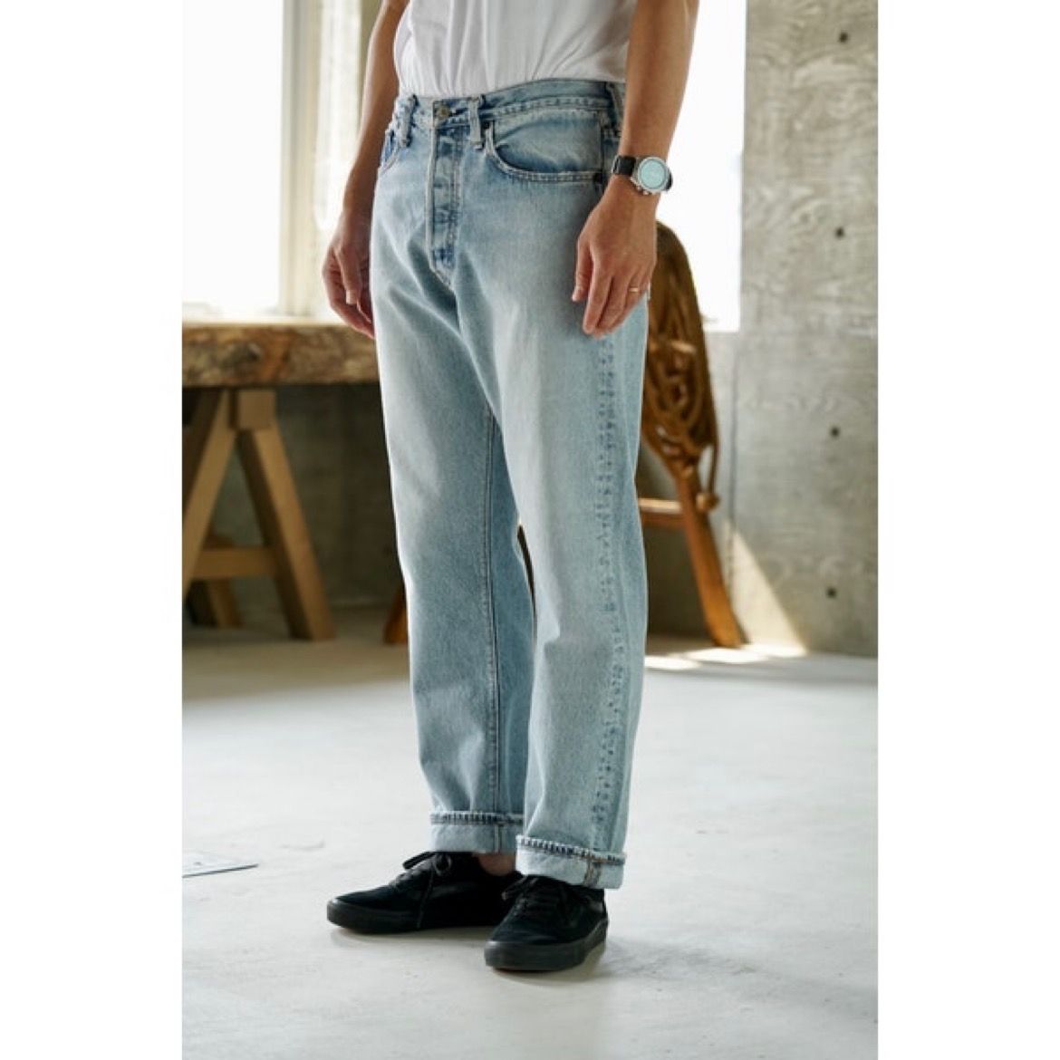 orSlow - 【残り一点】105 90's Denim(SKY BLUE) | ACRMTSM ONLINE STORE