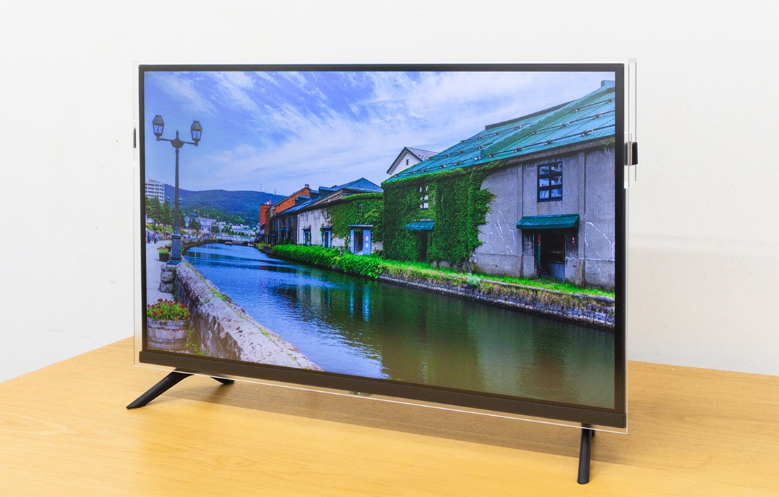 液晶テレビ保護パネル ベルトタイプ セミオーダー | アクリ屋ドットコム
