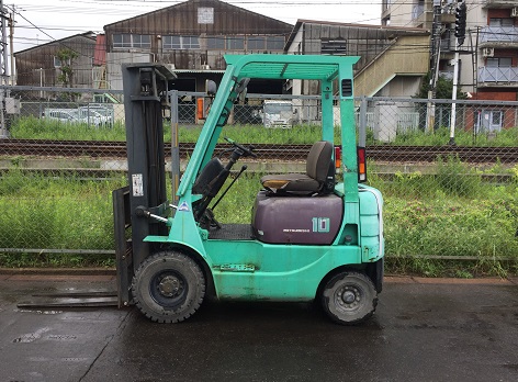 三菱 FG10-F25B ガソリン 1.0t – 中古フォークリフト 株式会社アドバンス