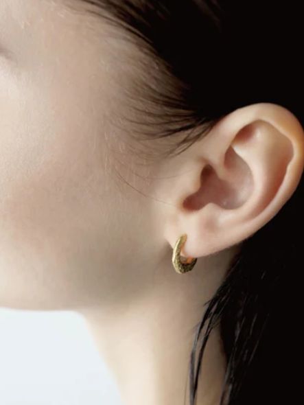 TEN. - 【両耳用】グレインピアス GD ゴールド シンプル デザイン ユニ