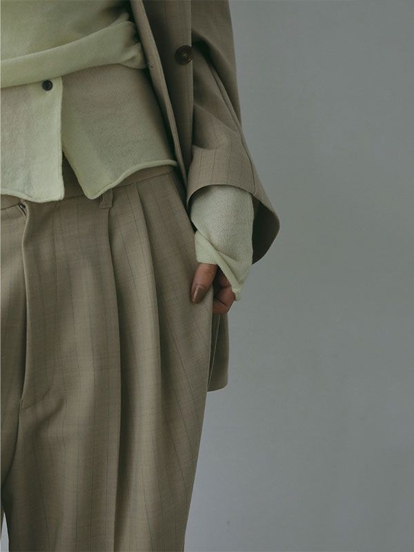 ETRE TOKYO - ハイゲージツインニット (YELLOW | ADDICT WEB SHOP