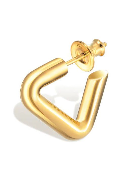 CAREERING - 【両耳用】 TRIANGLE 301 YELLOW - トライアングル ピアス