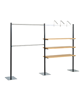 タドポール｜陳列什器（ポール） レンタルならアディスミューズ