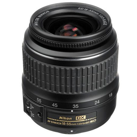 USED Nikon 18-55mm f/3.5-5.6G ED II AF-S DX Zoom Lens for DSLR Cameras