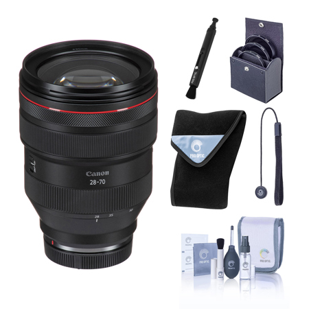 Canon RF 28-70mm f/2 L USM Lens with Essential Accessories Kit