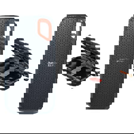 SanDisk Extreme Portable 4TB USB 3.2 Type-C External SSD V2, Black