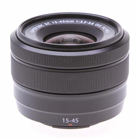 USED Fujifilm XC 15-45mm f/3.5-5.6 OIS PZ Lens, Black - Adorama