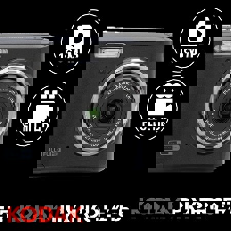 Kodak PIXPRO FZ45 Friendly Zoom 16MP FHD Digital Camera,Black, w