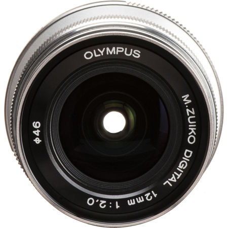 Olympus M.Zuiko Digital ED 12mm f/2 Lens, for Micro Four Thirds