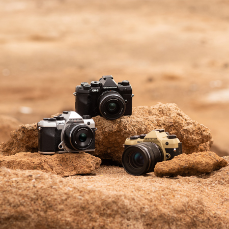 OM SYSTEM OM-5 Mark II Mirrorless Camera, Silver V210070SU000