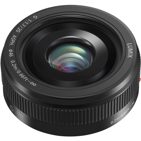 Panasonic LUMIX G 20mm f/1.7 II Aspherical Lens for Micro Four