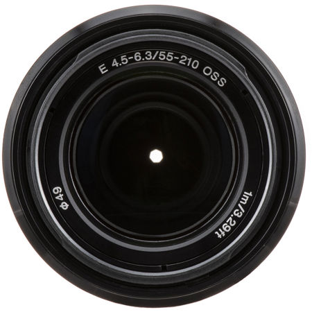 Sony E 55-210mm f/4.5-6.3 OSS Lens for Sony E, Black SEL55210/B