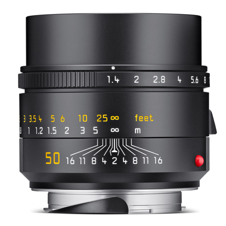 Leica 50mm f/1.4 Summilux-M ASPH Lens, Black - Adorama