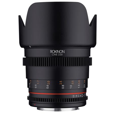Rokinon 50mm T1.5 Cine DSX High-Speed Lens for Canon EF DSX50-C