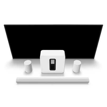 Sonos Premium Immersive Set with Arc, White ARCG1US1 K1 - Adorama